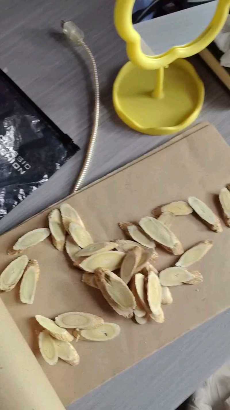 黄芪片甘肃岷县黄芪中药材当季加工黄芪片