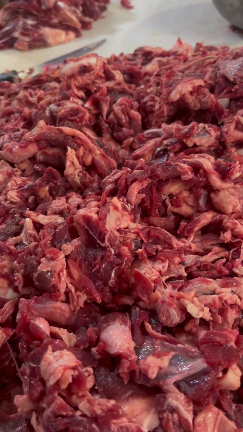 纯干牛碎肉现货实拍，价格实惠
