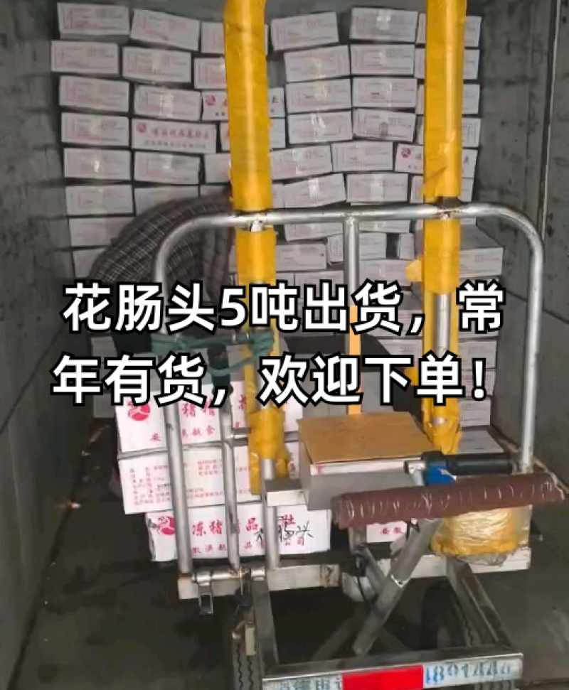 纯干带头小花肠，花肠，花肠头，生肠，厂家直销一手货源