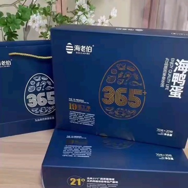 精品礼盒熟海鸭蛋真空包装