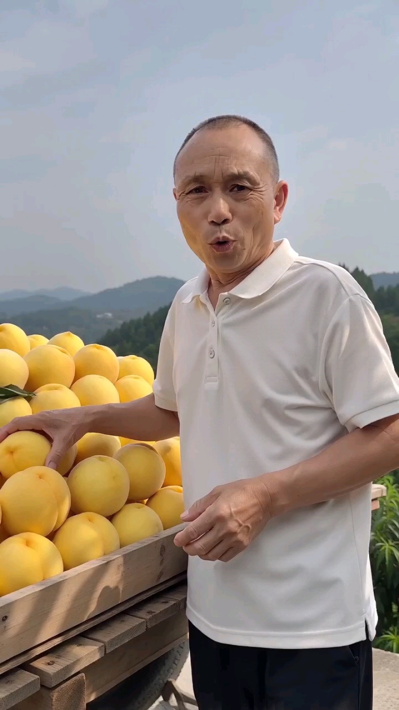 精品黄桃湖南一手货源质量保证货源充足对接电商商超