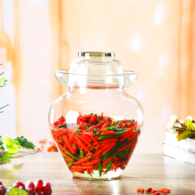 成品腌制辣椒展示