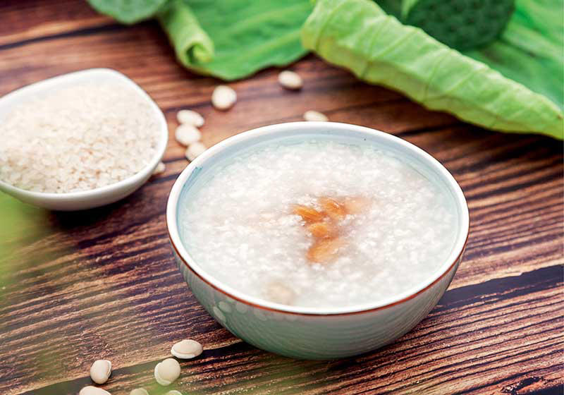 白莲子米烹饪场景