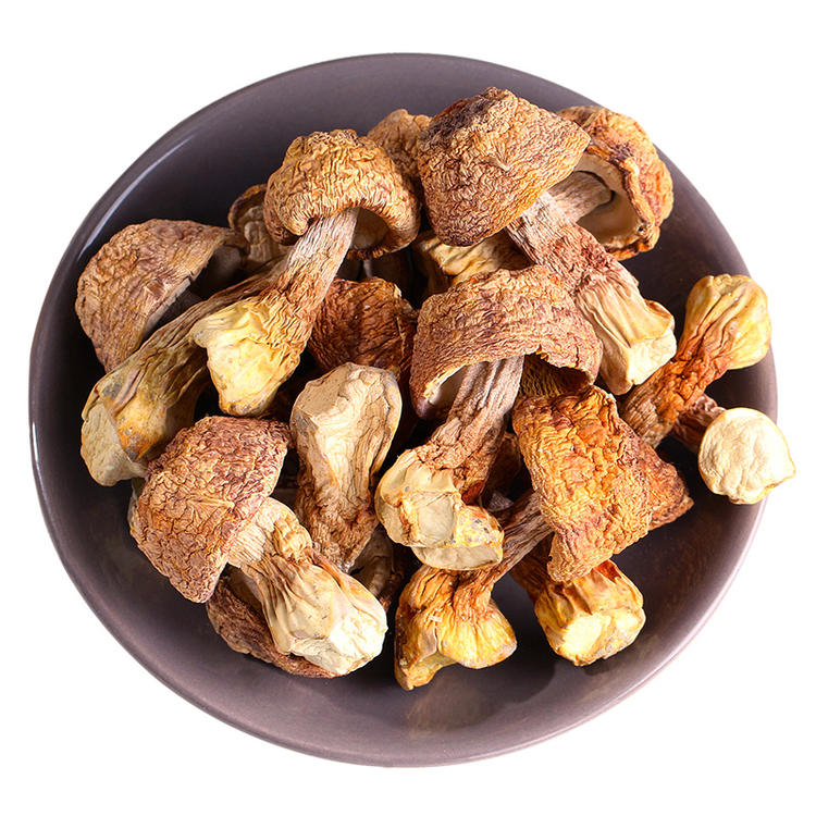 干香菇与鲜香菇对比图