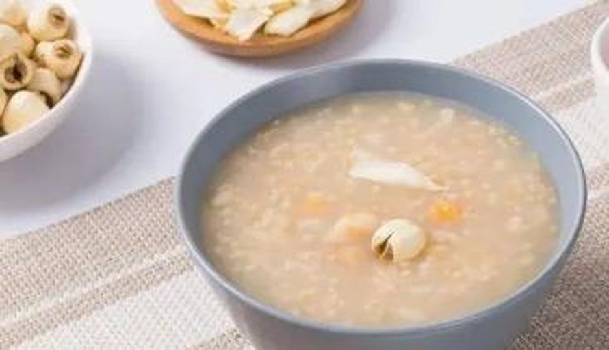 野菊花茶与莲子粥分开展示图