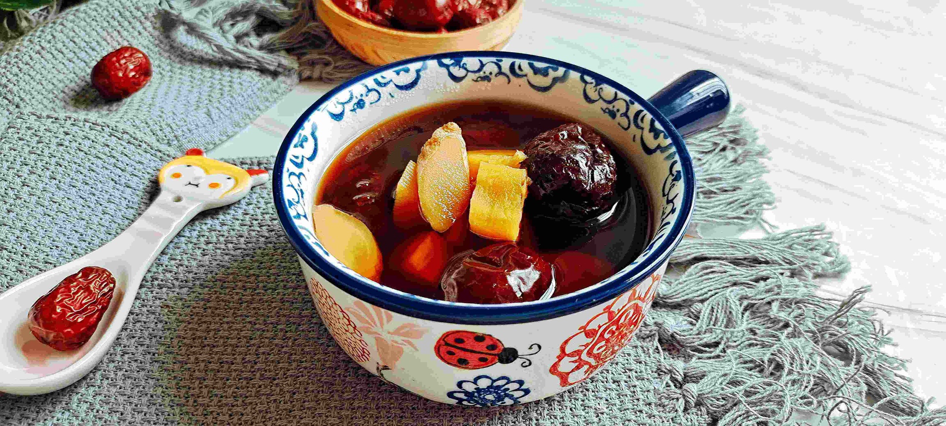 侧柏仁核桃羹成品展示