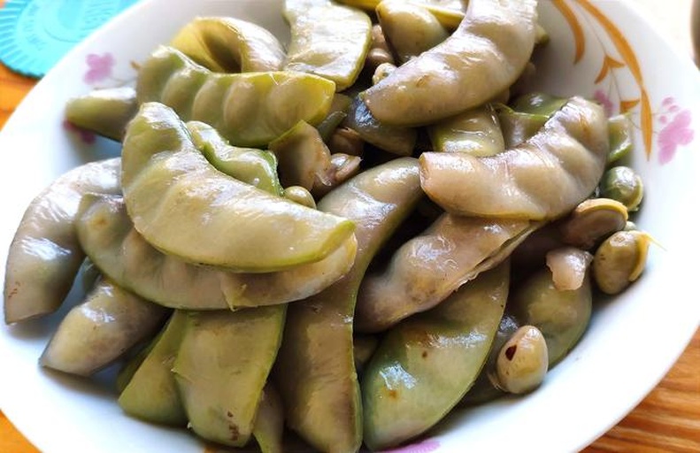 清炒蚕豆菜肴
