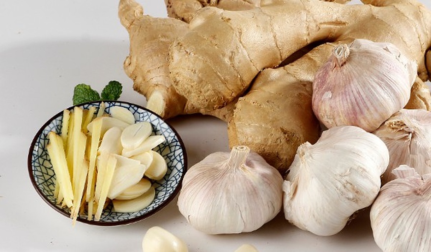 姜葱蒜的厨房组合图