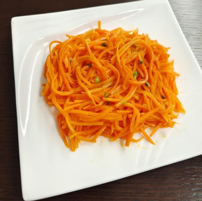 三红胡萝卜料理成品图