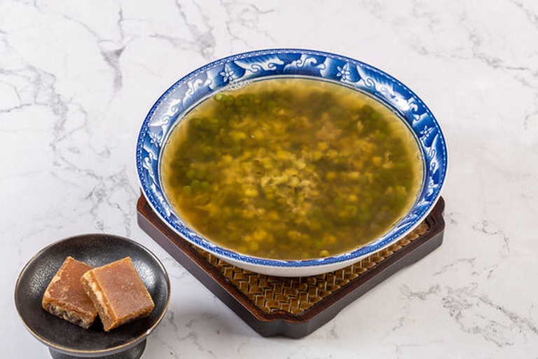 甜味海带绿豆汤成品展示