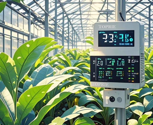 现代化的肉牛养殖基地内，技术人员通过智能系统监控牛群状态