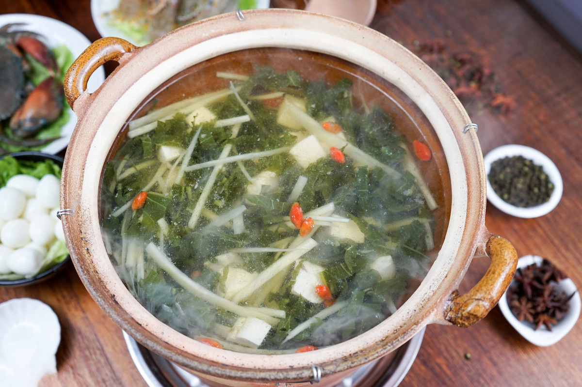红皮萝卜炖豆腐菜品特写