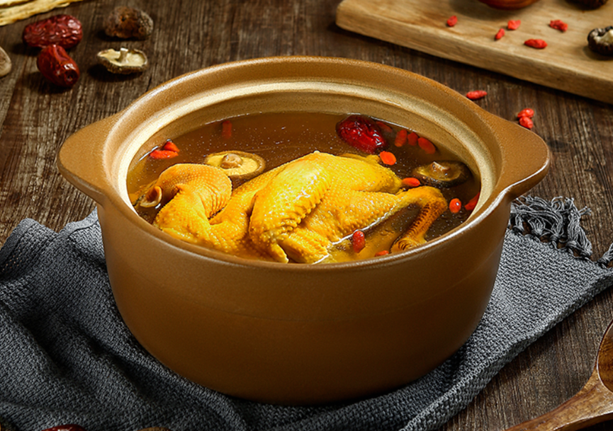 蒸南五味子炖鸡汤