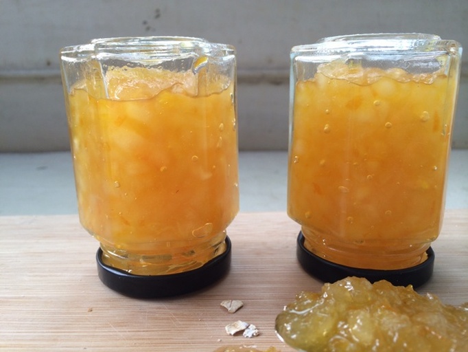 酸梨制作的果酱