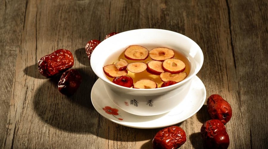 干红枣片泡茶展示图