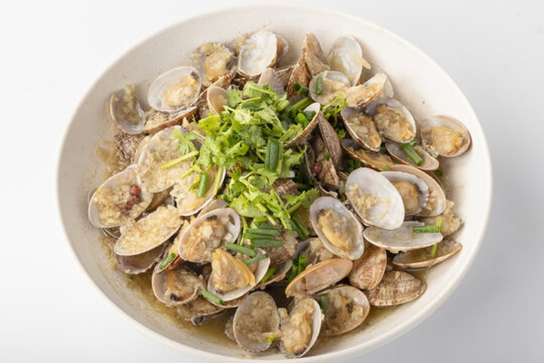 花蛤烹饪成品