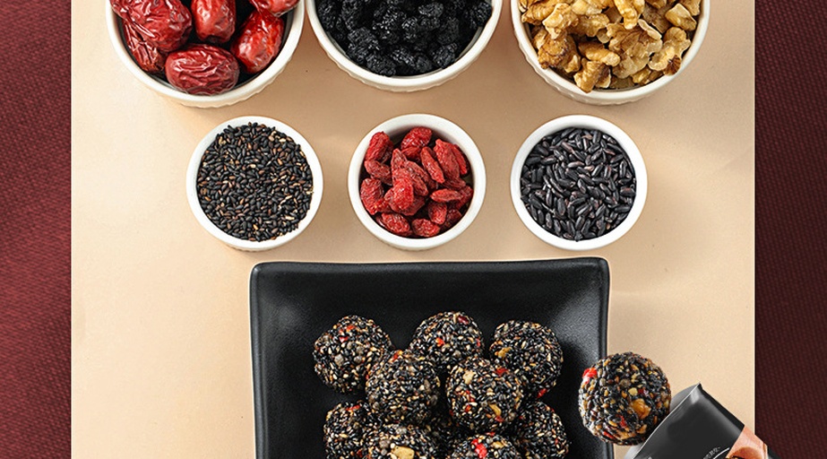 九蒸九晒黑芝麻丸特写