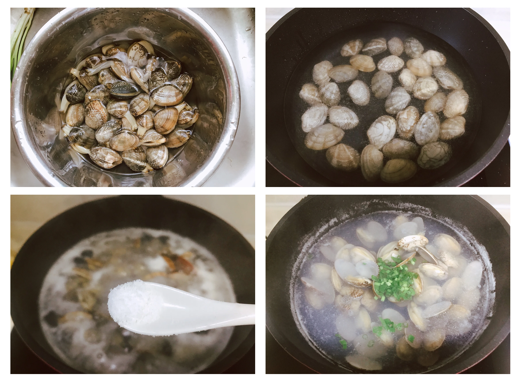 花蛤低温贮藏操作流程图