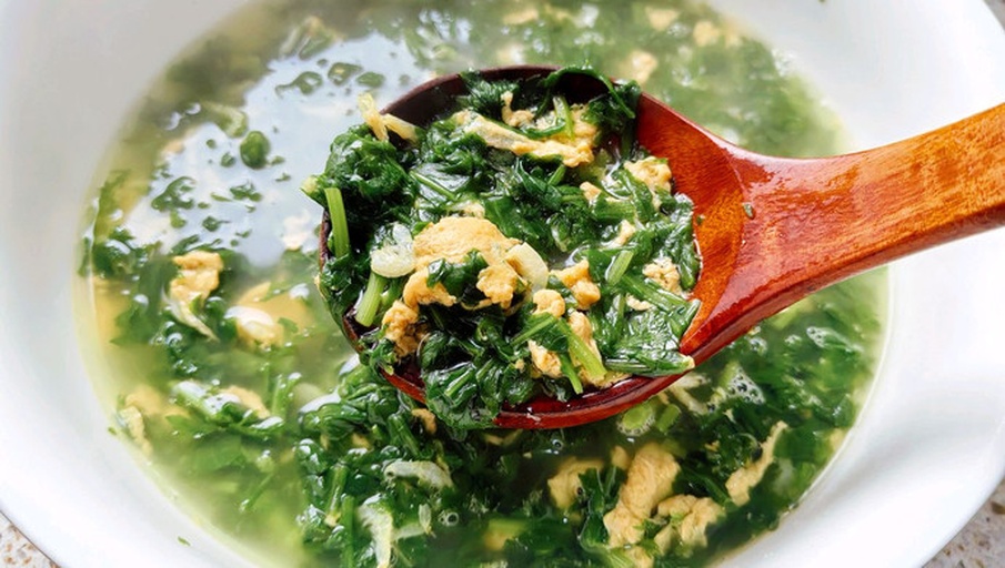 小叶菠菜烹饪成品图