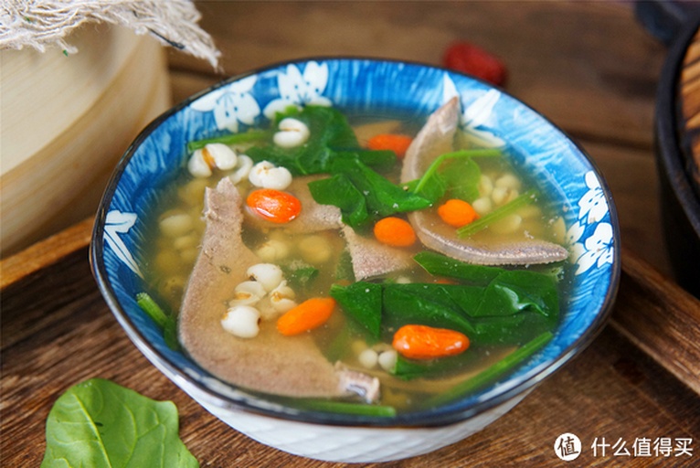 红枣枸杞猪肝汤成品图