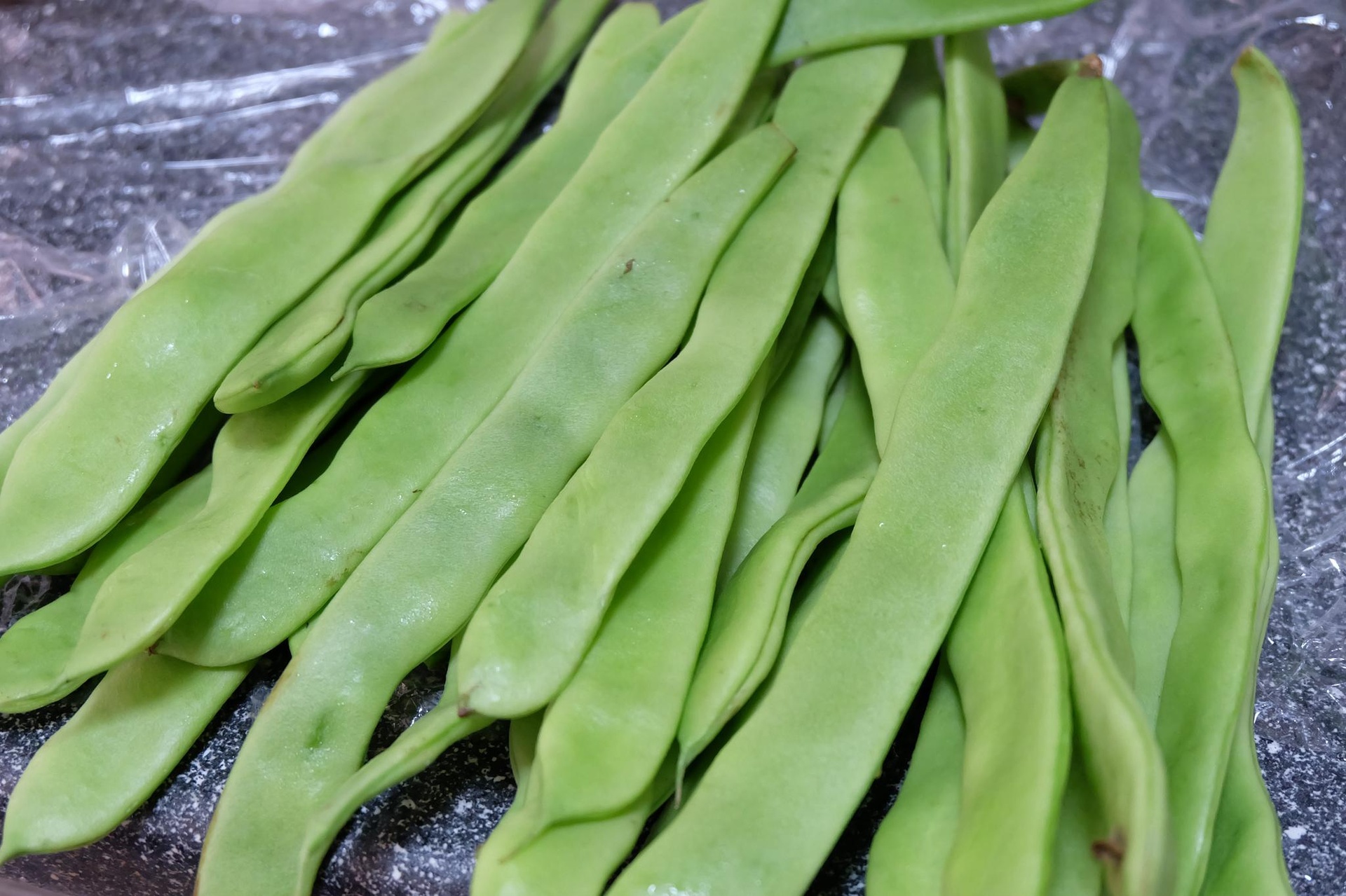 绿扁豆特写