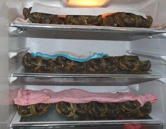 远海梭子蟹的保存方法
