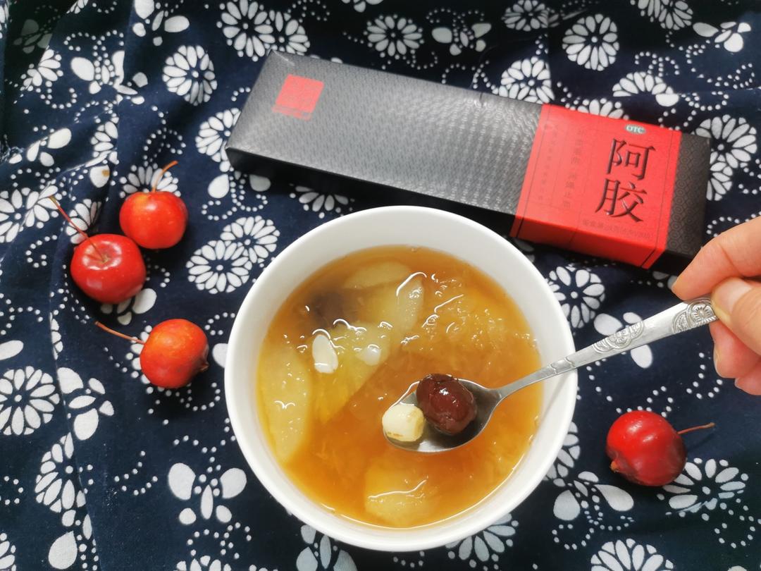 传统山楂阿胶膏制作过程示意图