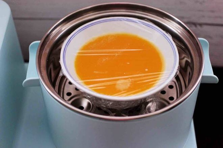 蒸鸡蛋羹食材展示