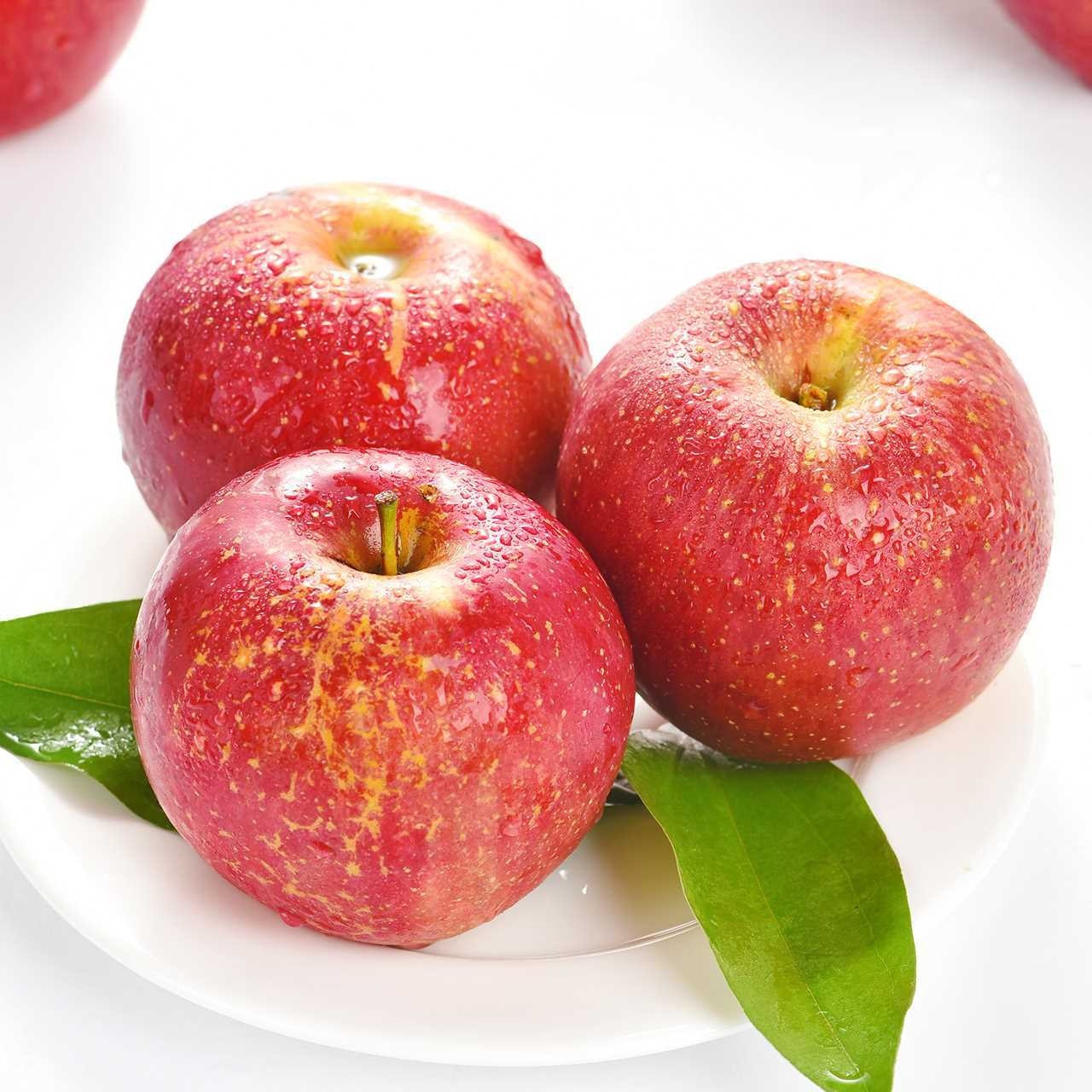 红富士苹果外观特写