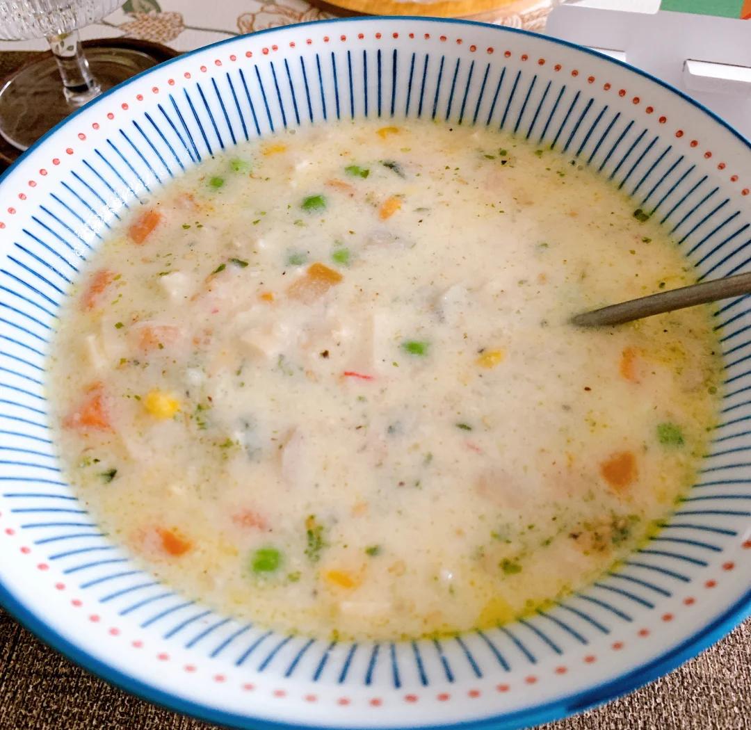 糯玉米奶香浓汤