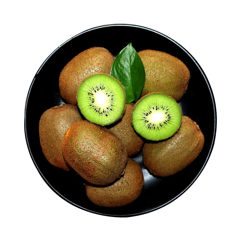 家庭享用绿心猕猴桃场景