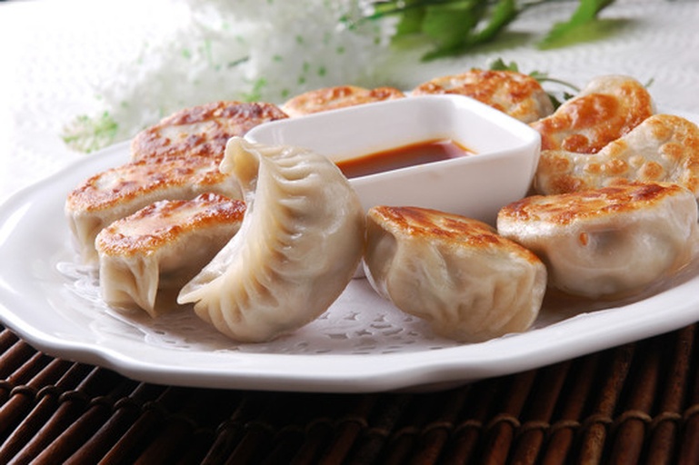 煎饺成品展示