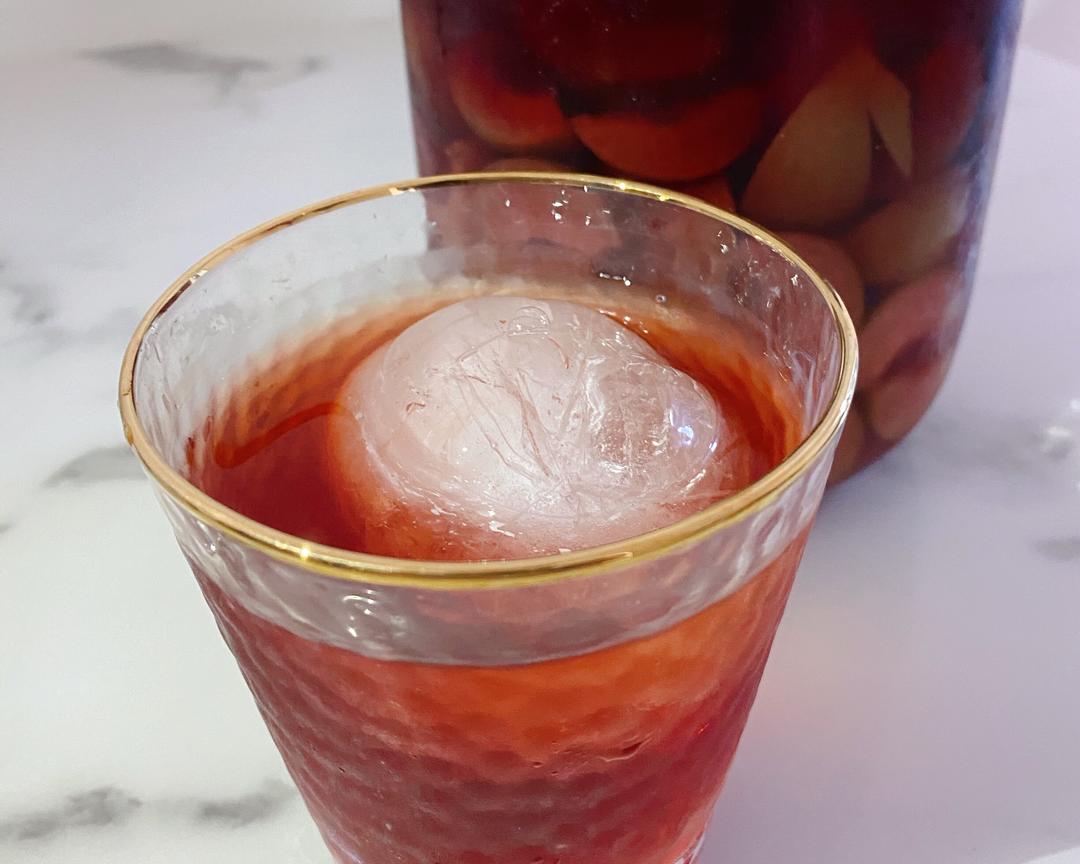 成品红梅果酒展示