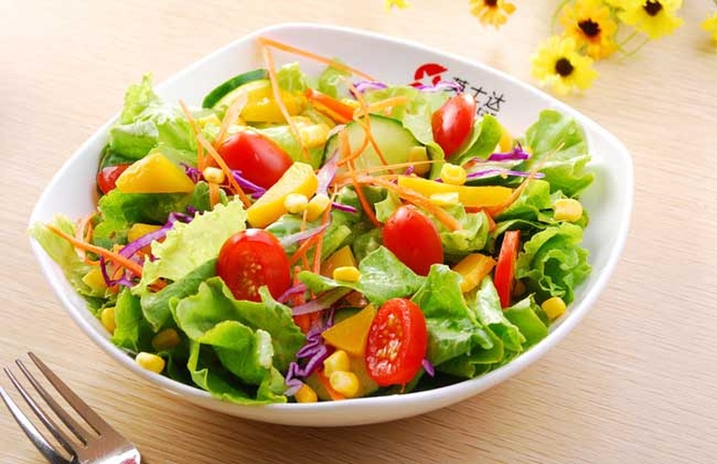 新鲜红椒沙拉 dish