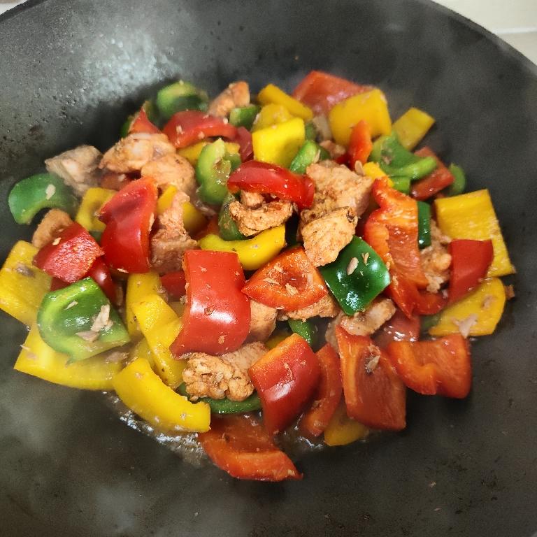 不辣辣椒烹饪示意图