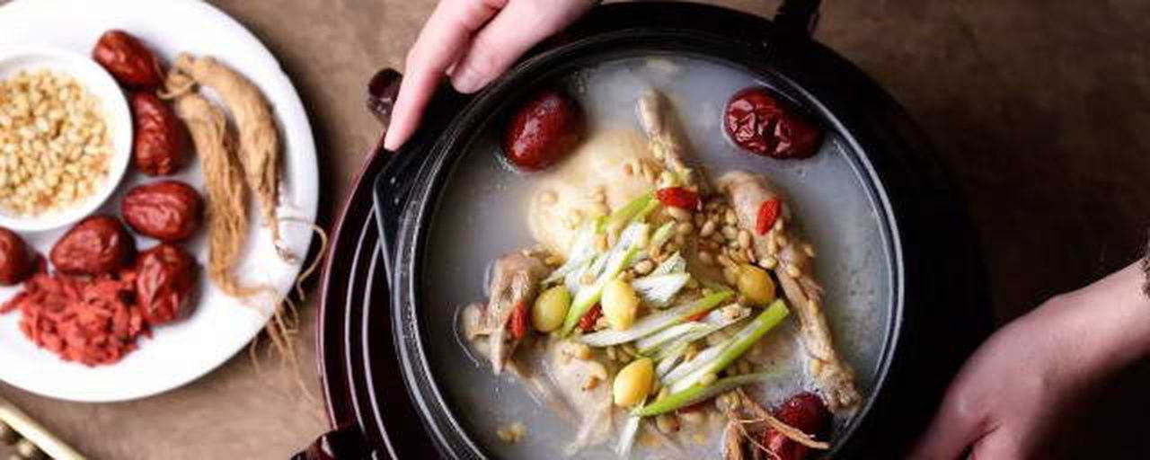 沙参鸡成品图