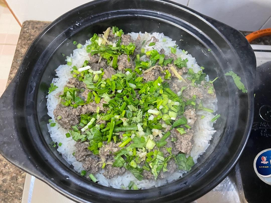 青萝卜炖牛腩特写