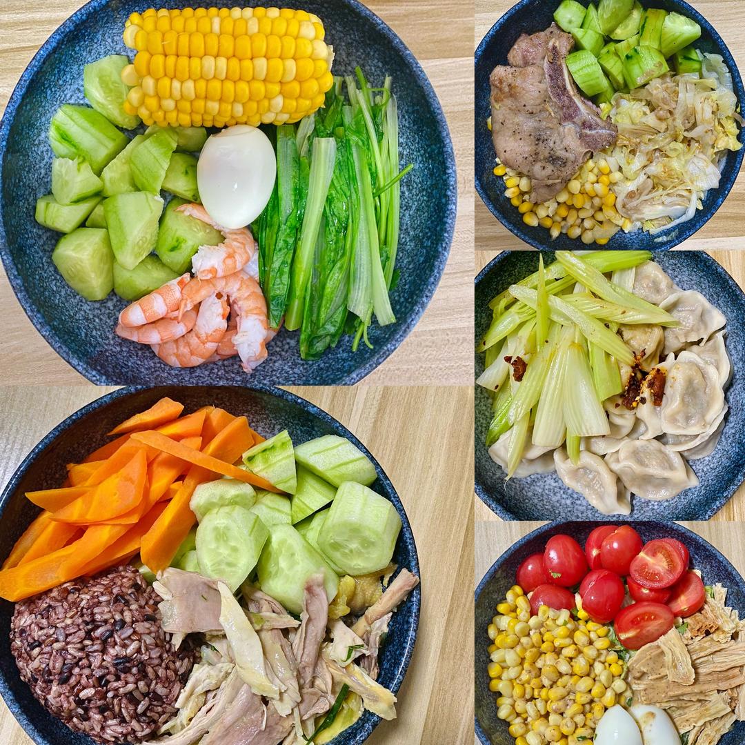 一张符合中国居民膳食指南的餐盘图示:白色瓷盘分为四个区域,左上方为蒸鱼和豆腐组成的优质蛋白区,右上方为糙米饭,下方左侧为清炒西兰花,右侧为切块的红色樱桃番茄与生菜沙拉,盘边配有玻璃杯盛放清水,整体呈现低嘌呤、高纤维、均衡营养的饮食结构 高尿酸患者健康餐盘示意图