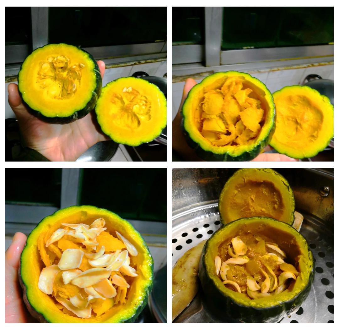 南瓜烹饪图