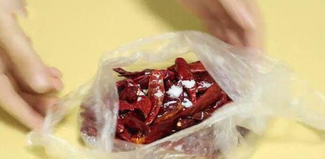 鲜辣椒冷藏保存示意图