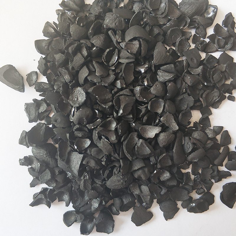 核桃壳制成的活性炭颗粒