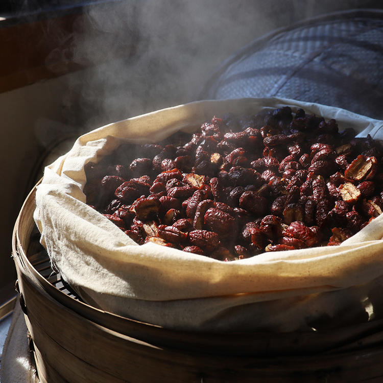 家庭制作三蒸枣过程