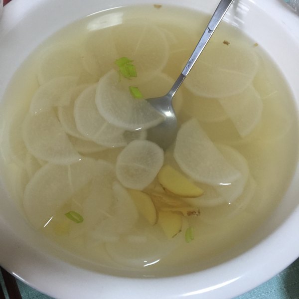 红皮萝卜与汤品搭配示意图