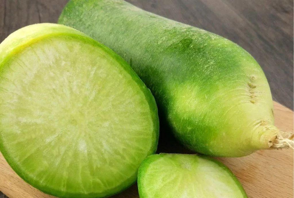 翡翠绿萝卜特写