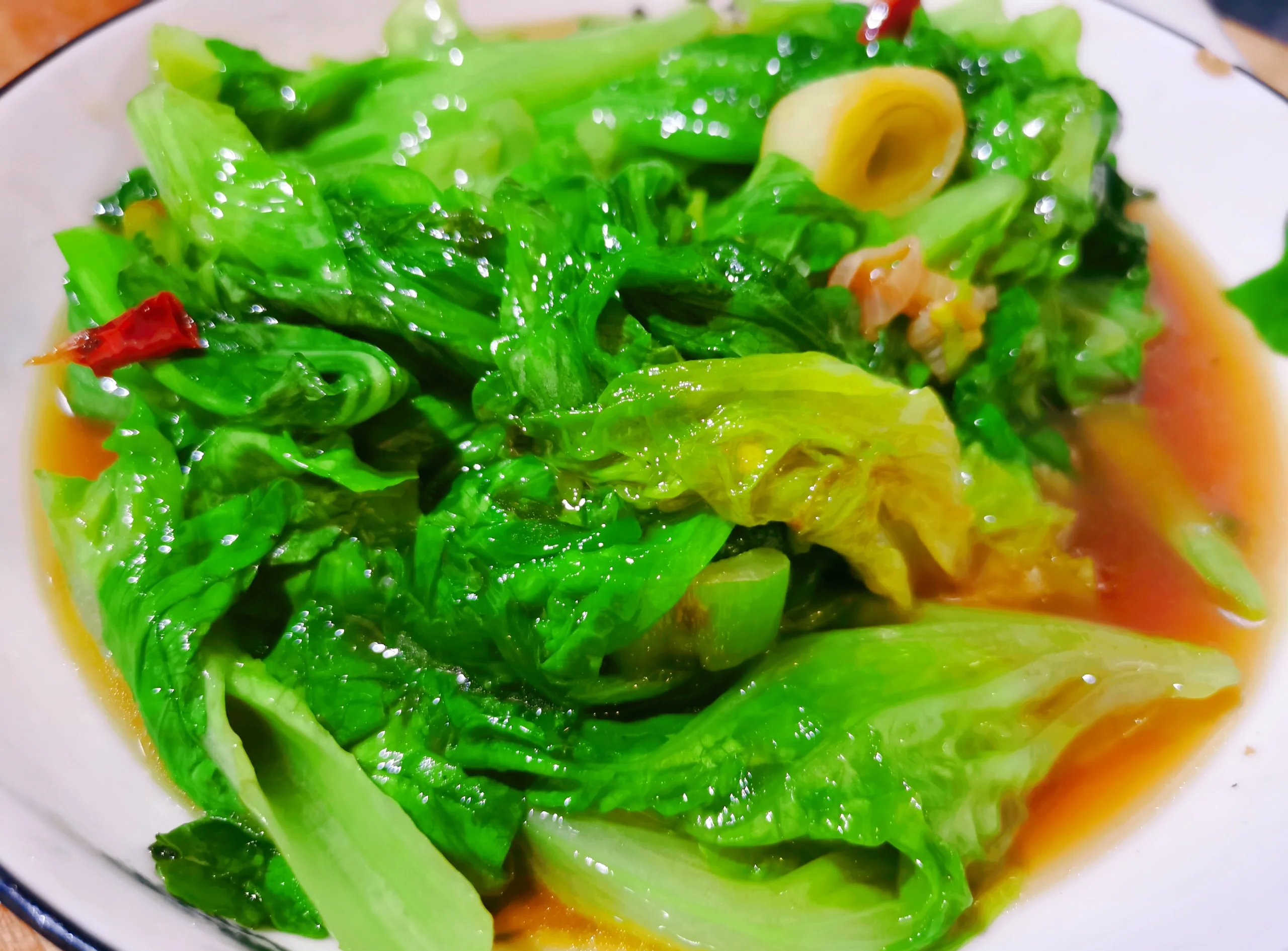 清炒生菜