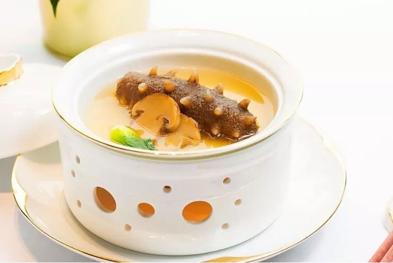 海参煲黑豆成品图