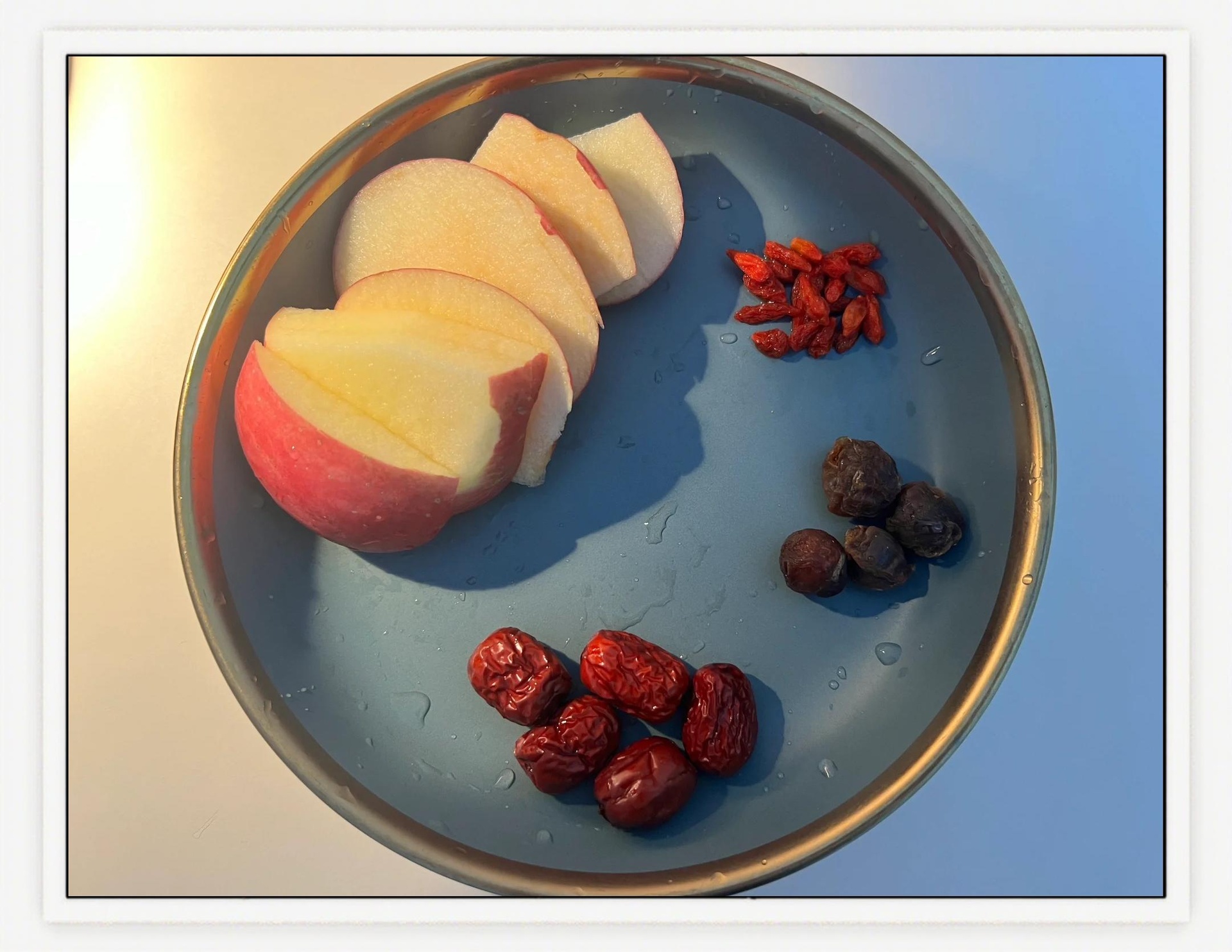 苹果青枣创意料理拼盘