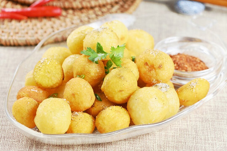 脆皮土豆成品展示图