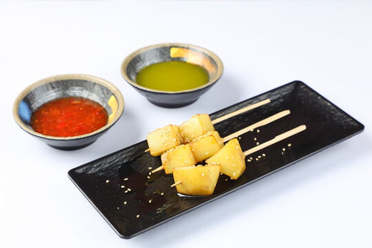 铁板土豆成品摆盘图