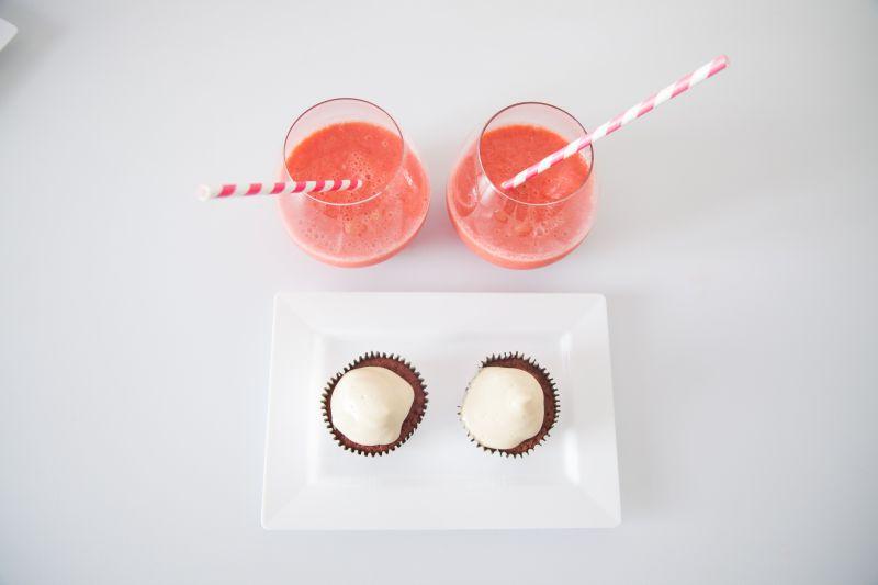血橙糖浆搭配饮品与甜点